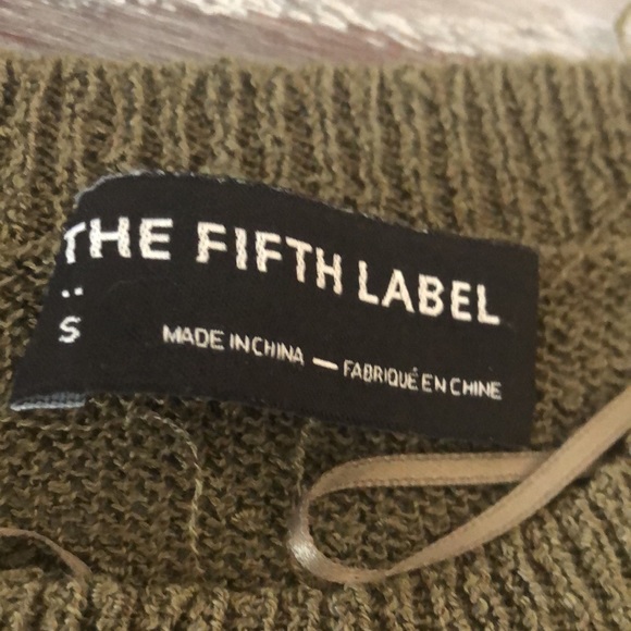 Tha fifth label olive green with slits on side - Picture 3 of 10